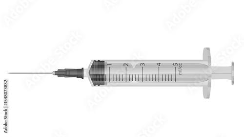 Various Medical Syringes for Injection and Healthcare Purposes
