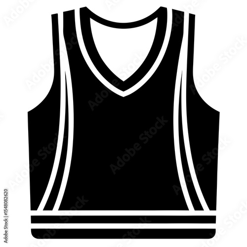 Black tank top, sleeveless shirt, athletic wear, sport jersey, fashion icon
