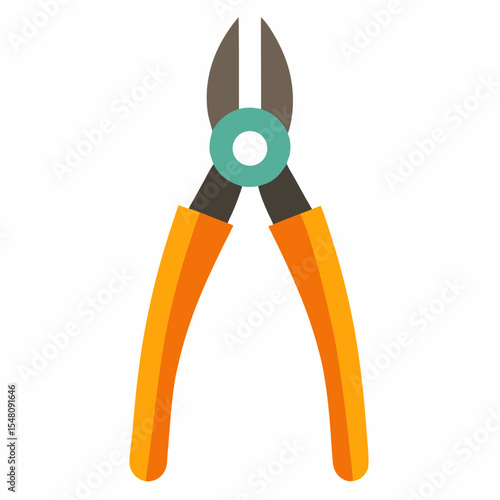 pliers isolated on white background