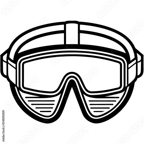 mask and glasses