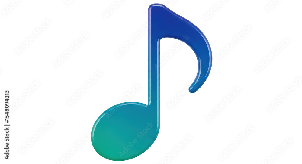 Isolated Musical note Isolated Musical note