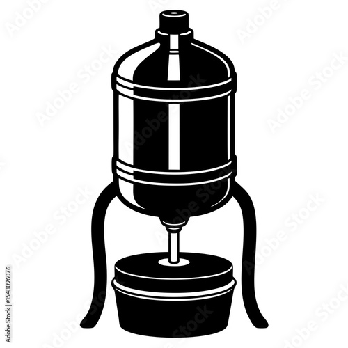 coffee maker isolated on white