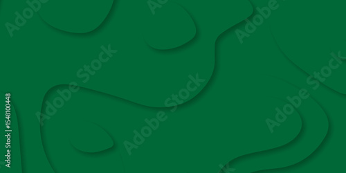 3D Papercut Stylized coloring topographic contour scheme and terrain. Abstract geometric layered curve line coloring background. Topographic contour lines vector map seamless pattern vector.	