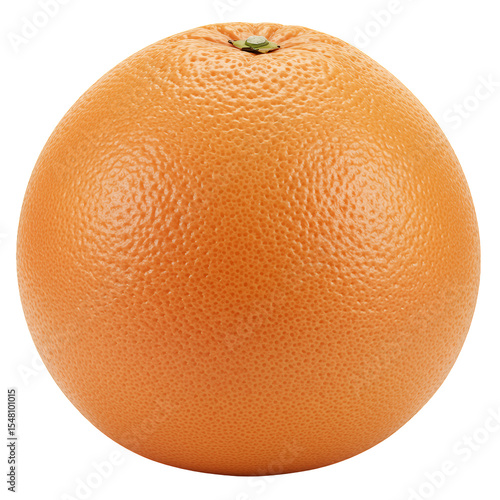 Ripe Orange Fruit on Transparent Background