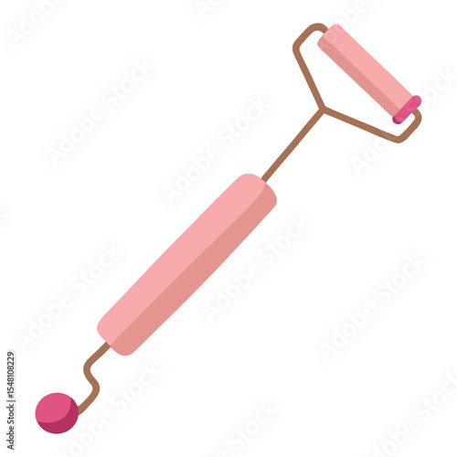 Rose quartz roller
