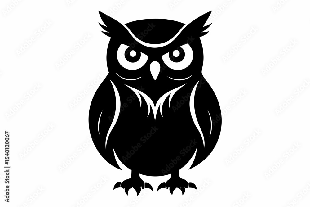 Fototapeta premium olm sihouette black vector 