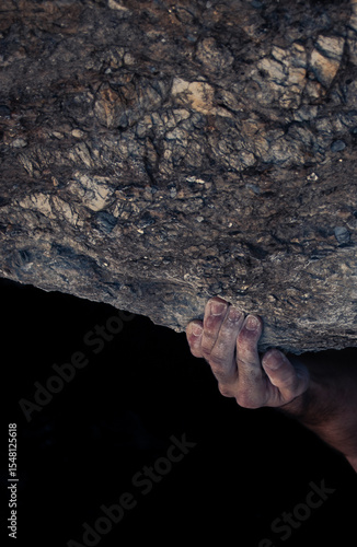 hand of the man