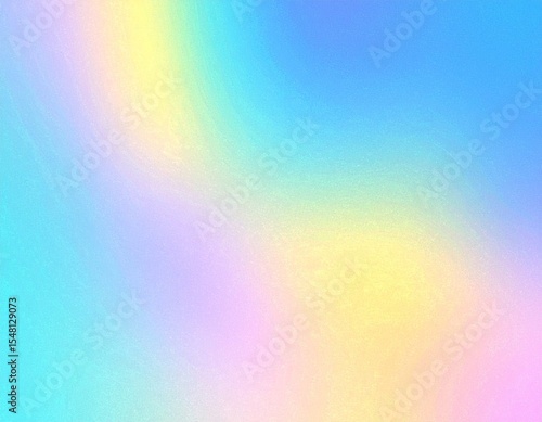 Rainbow crystal light leaks effect with grain dust scratches