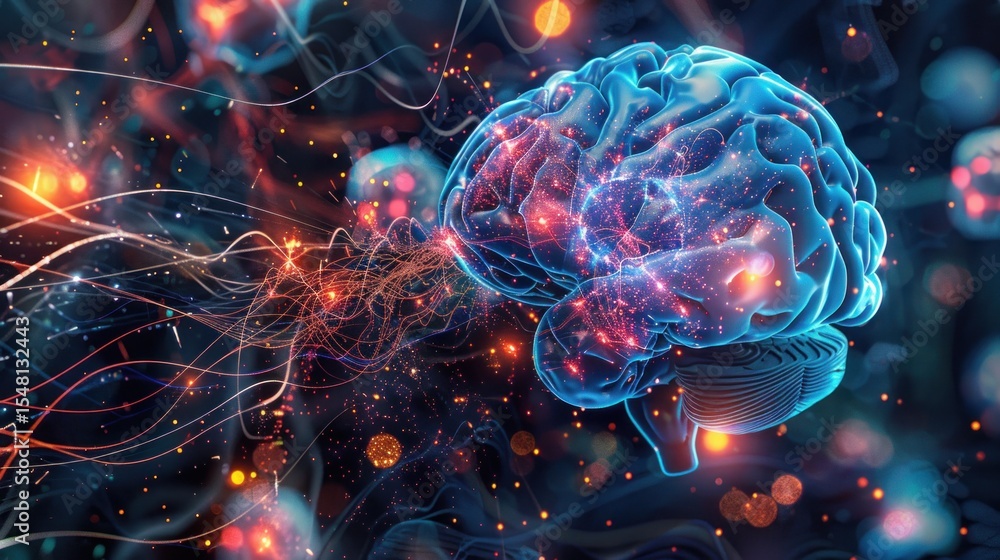 Brain illustration Brain illustration