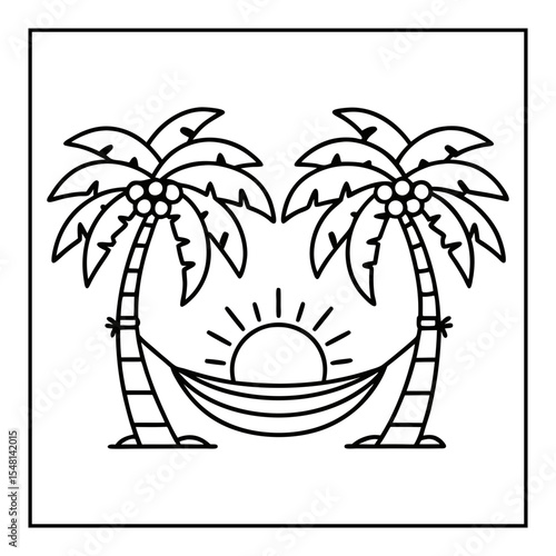 black and white hand drawn coloring pages