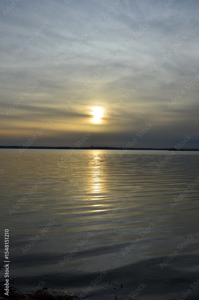 Obraz premium sunset over the sea