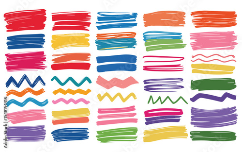 set of colorful clothes pins