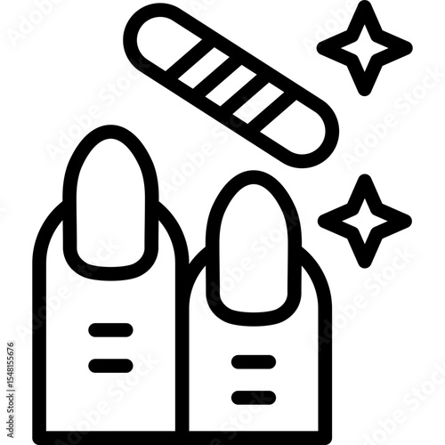 Nail File Icon