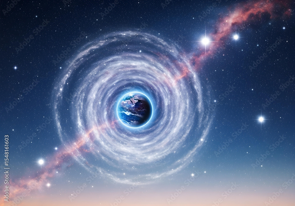 Obraz premium earth and space