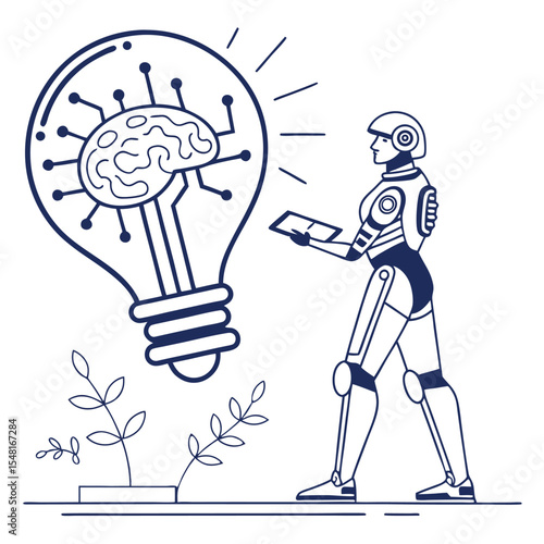 Wallpaper Mural Flat Illustration of Mental Teamwork Torontodigital.ca