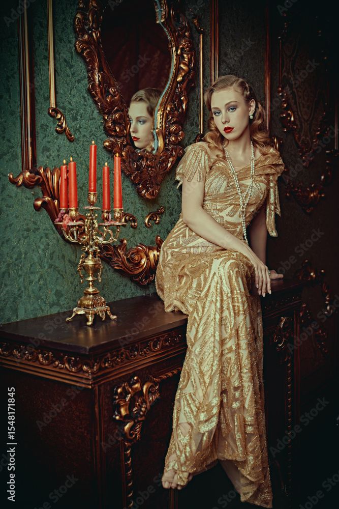 Obraz premium elegant style of 1920s