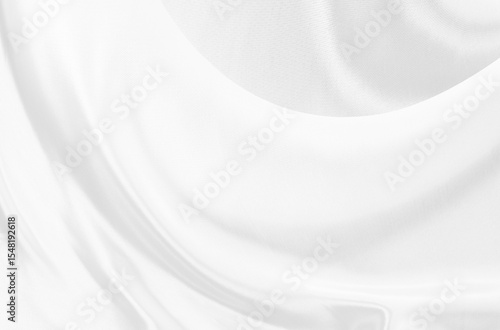 Wallpaper Mural White gray satin texture that is white silver fabric silk background with beautiful soft blur pattern natural. Torontodigital.ca