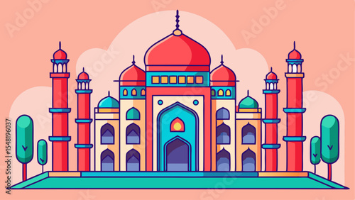 taj mahal agra india