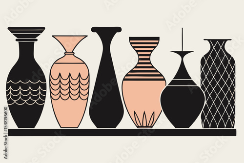 set of vases