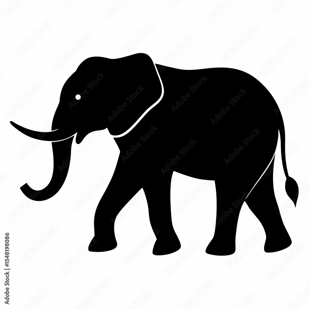 Obraz premium elephant vector illustration