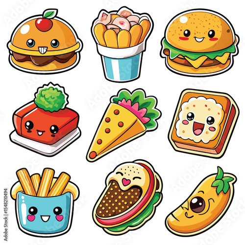 Cute Cartoon Food Collection