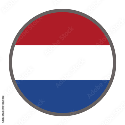 Free Download round flag of Netherlands on white background vector
Vector round flag - GFXLoad