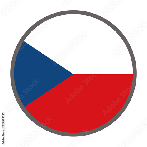 Free Download round flag of Czech Republic on white background vector
Vector round flag - GFXLoad