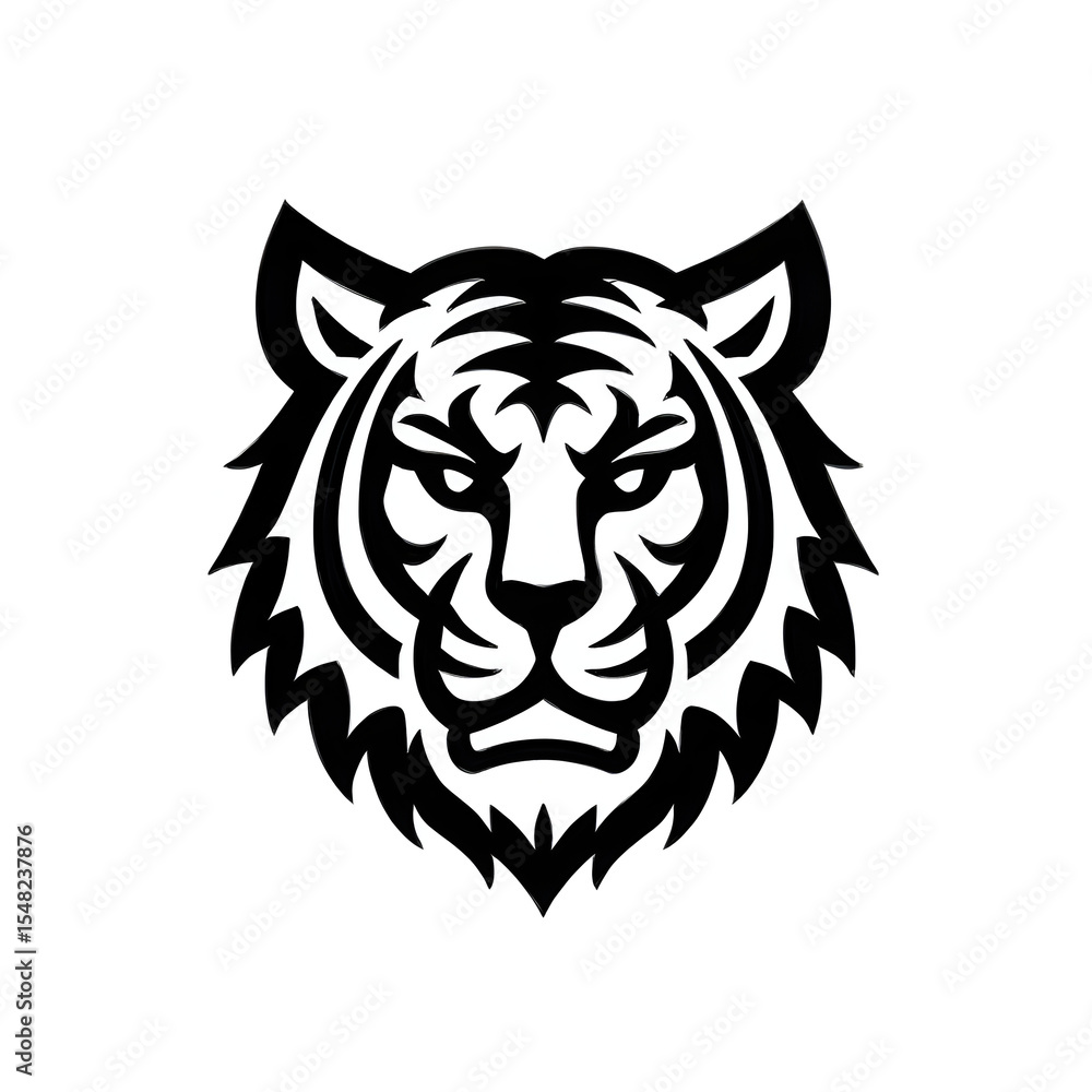 vector logo tiger head mascot vector logo tiger head mascot