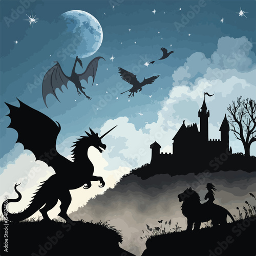 halloween background with bats