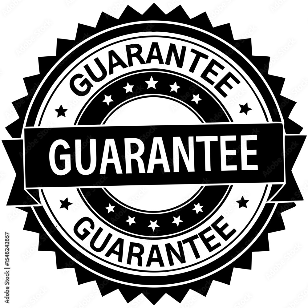 Fototapeta premium Guarantee Seal Icon