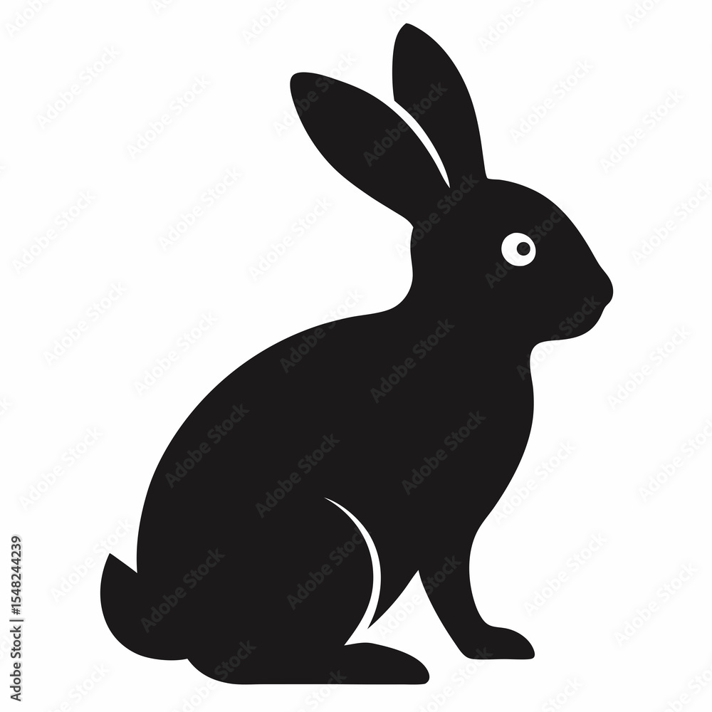 vector illustration of a bunny vector illustration of a bunny