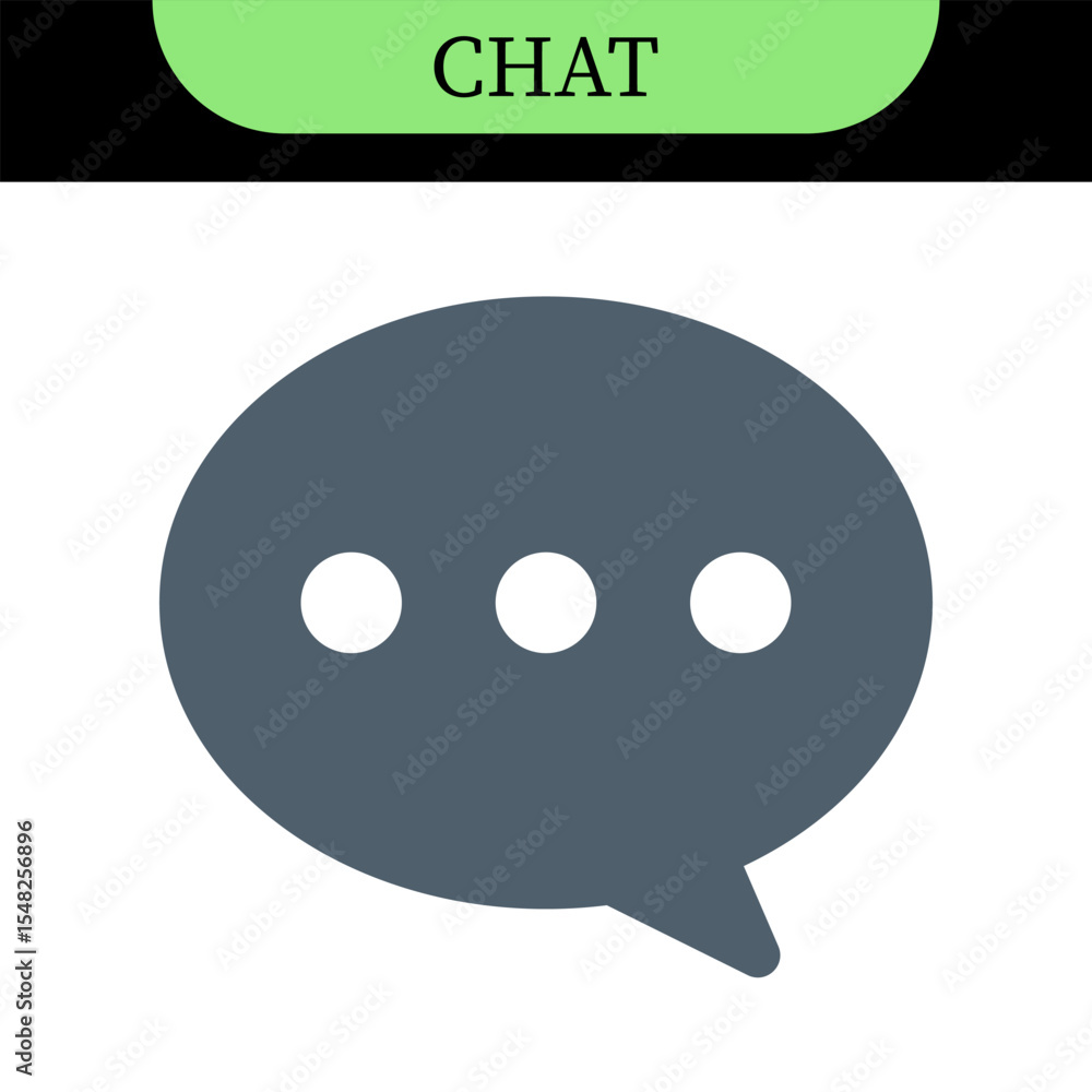 chat message speech bubble icons with typing dots, chat or messaging icons. for chatting, communication apps, social media, web app interfaces. Colorful set chat message speech bubble icons with typing dots, chat or messaging icons. for chatting, communication apps, social media, web app interfaces. Colorful set