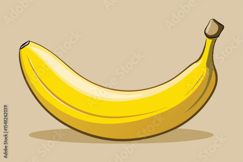  illustration  of banana vector .