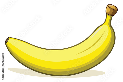  illustration  of banana vector .