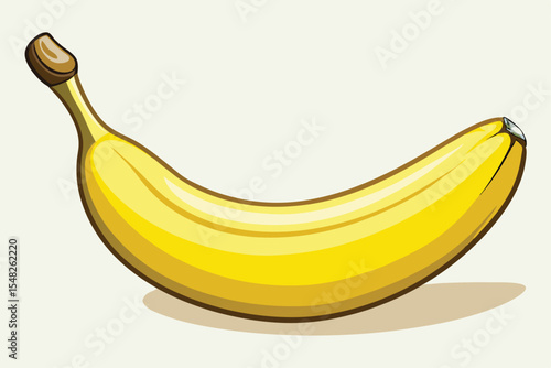  illustration  of banana vector .