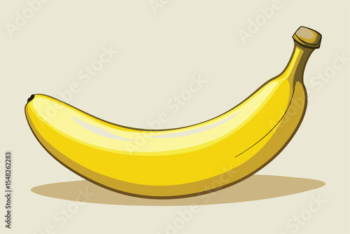  illustration  of banana vector .