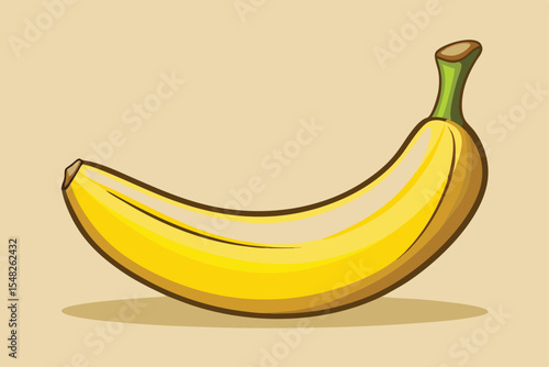  illustration  of banana vector .