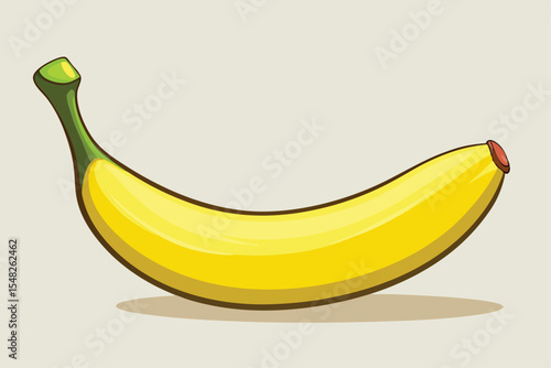  illustration  of banana vector .
