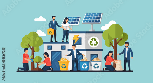 Sustainable Living Eco-Friendly Building and Community Initiatives