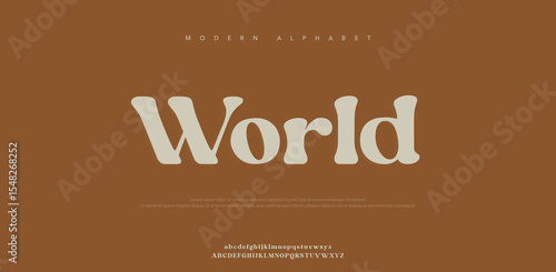 Wold modern creative minimal alphabet small letter logo design