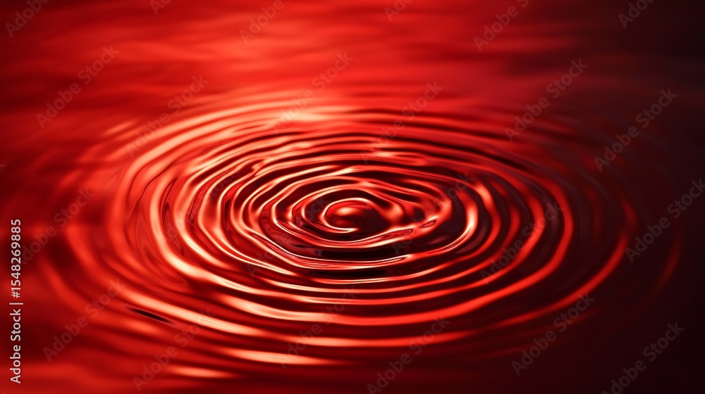 A bold fiery red background with smooth abstract ripples A bold fiery red background with smooth abstract ripples