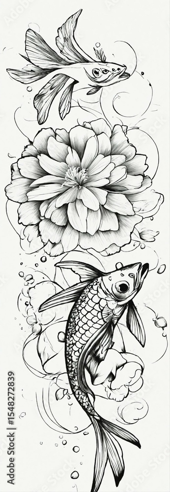 Fototapeta premium vector line art illustration graphic design