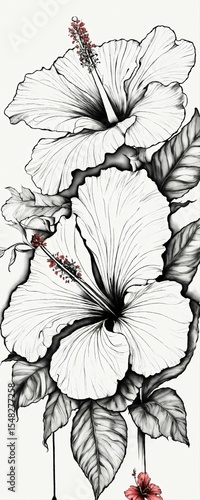 vector line art illustration graphic designing