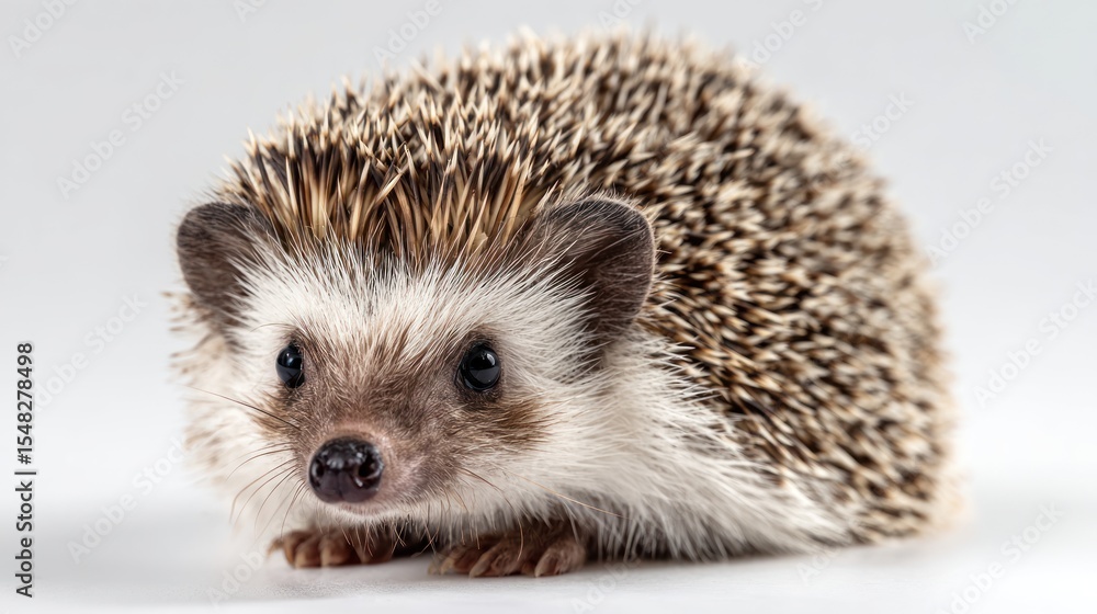 Fototapeta premium Close-up of a small hedgehog
