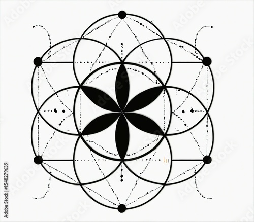 vector line art illustration graphic designing