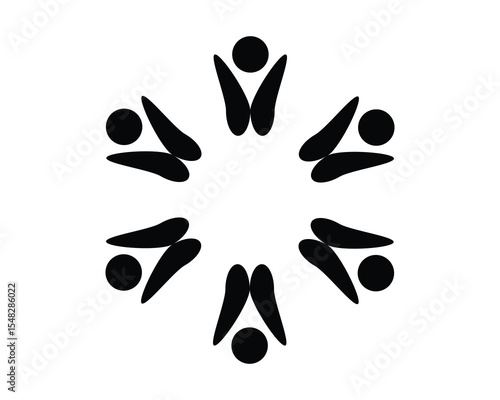a black friendship icon