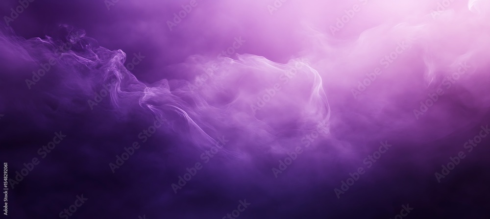 A deep royal purple monochrome background with gentle mist effects A deep royal purple monochrome background with gentle mist effects