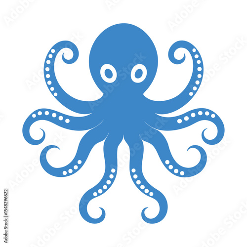 vector illustration of octopus