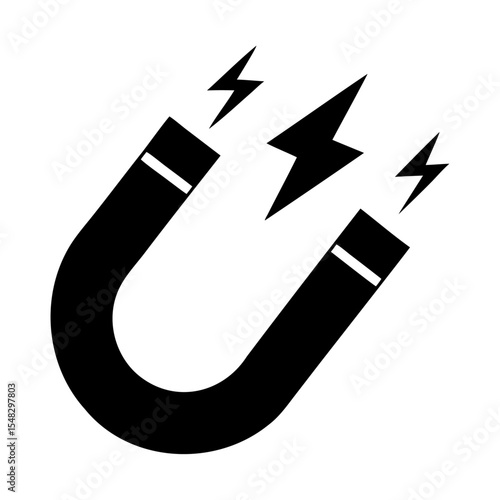 horseshoe magnet icon