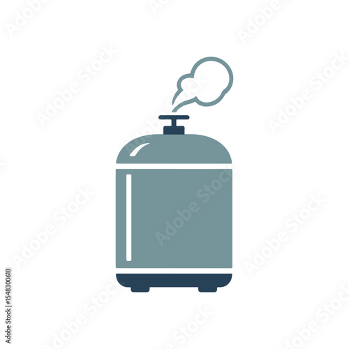 Autoclave icon vector on White Background ,Vector Art Illustration on white background.